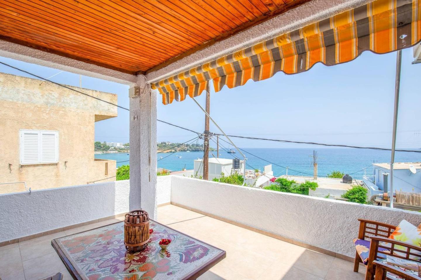 Agia Pelagia Blue Apt With Seaview 50M From Sea Apartment Exterior photo